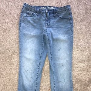Mossimo paint splatter design jeans